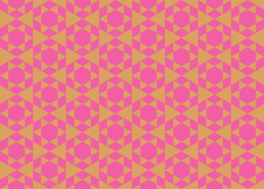 Altıgen desenli modern renkli arkaplan