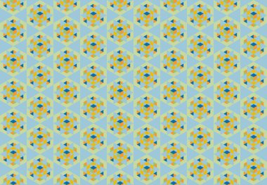 Tekrarlanan şekillerle soyut yaratıcı arkaplan