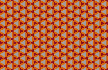 Tekrarlanan şekillerle soyut yaratıcı arkaplan