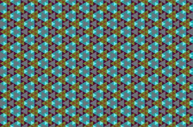 Altıgen desenli modern renkli arkaplan