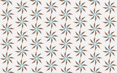 Tekrarlanan şekillerle soyut yaratıcı arkaplan