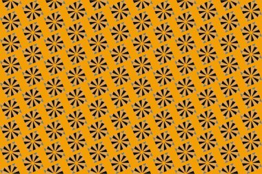 Tekrarlanan şekillerle soyut yaratıcı arkaplan