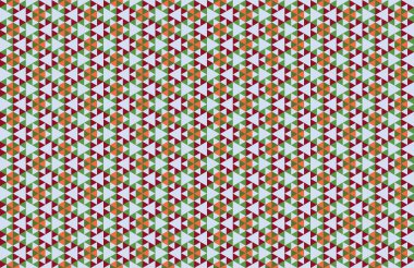 Tekrarlanan şekillerle soyut yaratıcı arkaplan