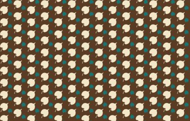 Tekrarlanan şekillerle soyut yaratıcı arkaplan