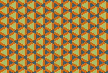 Tekrarlanan şekillerle soyut yaratıcı arkaplan