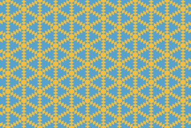 Altıgen desenli modern renkli arkaplan