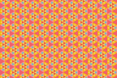 Altıgen desenli modern renkli arkaplan