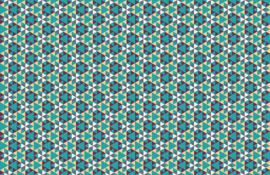 Altıgen desenli modern renkli arkaplan