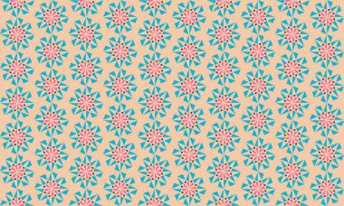 Tekrarlanan şekillerle soyut yaratıcı arkaplan