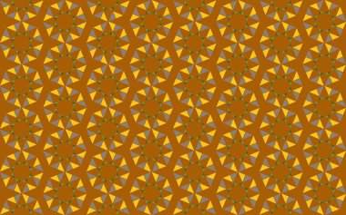 Tekrarlanan şekillerle soyut yaratıcı arkaplan