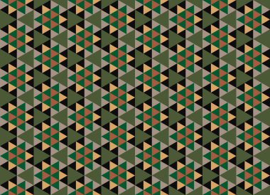 Altıgen desenli modern renkli arkaplan