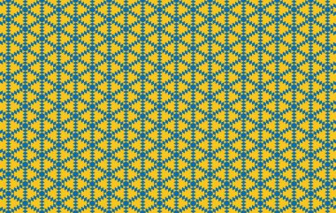 Altıgen desenli modern renkli arkaplan