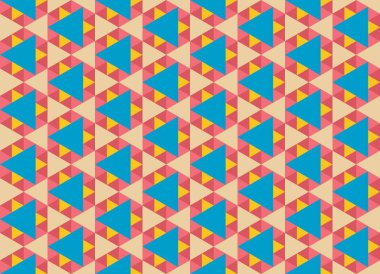 Tekrarlanan şekillerle soyut yaratıcı arkaplan