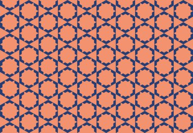 Altıgen desenli modern renkli arkaplan