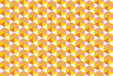 Altıgen desenli modern renkli arkaplan