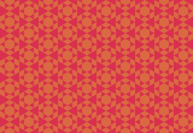 Altıgen desenli modern renkli arkaplan