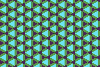 Tekrarlanan şekillerle soyut yaratıcı arkaplan