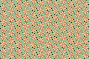 Altıgen desenli modern renkli arkaplan