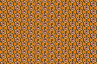 Tekrarlanan şekillerle soyut yaratıcı arkaplan