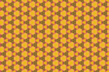 Altıgen desenli modern renkli arkaplan