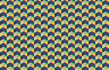 Altıgen desenli modern renkli arkaplan