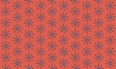 Tekrarlanan şekillerle soyut yaratıcı arkaplan