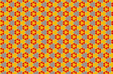 Altıgen desenli modern renkli arkaplan