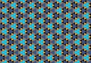 Tekrarlanan şekillerle soyut yaratıcı arkaplan