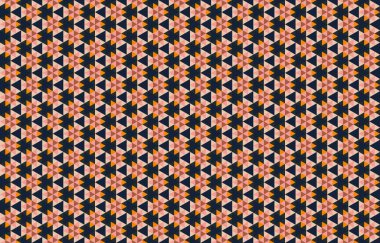 Geometrik elementlerle kusursuz soyut arkaplan