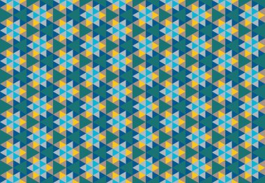 Tekrarlanan şekillerle soyut yaratıcı arkaplan