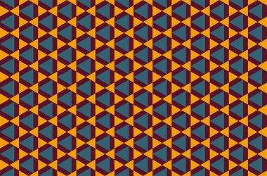 Altıgen desenli modern renkli arkaplan