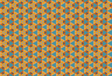 Tekrarlanan şekillerle soyut yaratıcı arkaplan