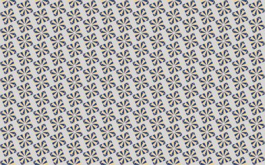 Tekrarlanan şekillerle soyut yaratıcı arkaplan