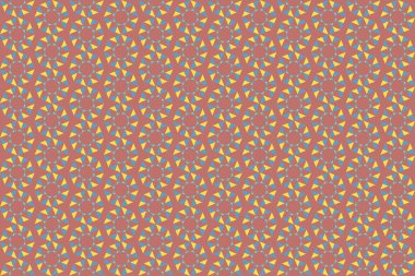 Geometrik elementlerle kusursuz soyut arkaplan