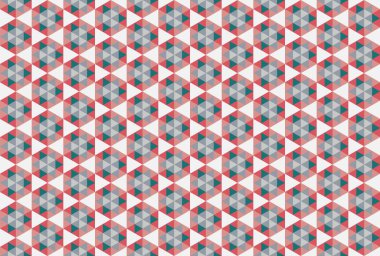 Altıgen desenli modern renkli arkaplan