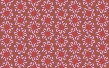 Tekrarlanan şekillerle soyut yaratıcı arkaplan