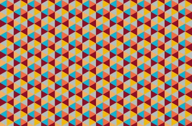 Tekrarlanan şekillerle soyut yaratıcı arkaplan