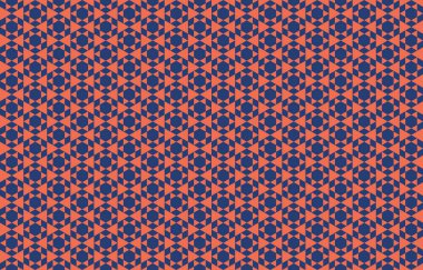 Tekrarlanan şekillerle soyut yaratıcı arkaplan