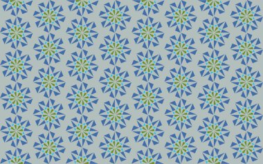 Tekrarlanan şekillerle soyut yaratıcı arkaplan