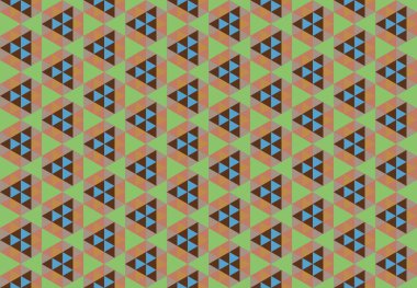 Tekrarlanan şekillerle soyut yaratıcı arkaplan