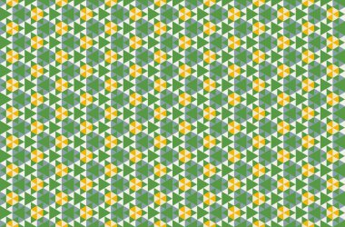 Altıgen desenli modern renkli arkaplan