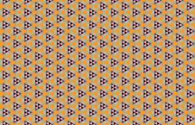 Altıgen desenli modern renkli arkaplan