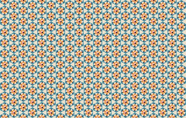 Seamless abstract background with geometric elements