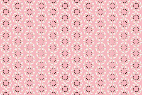 Seamless abstract background with geometric elements