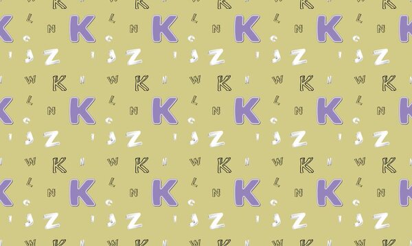 Цветной фон с различными аксессуарами