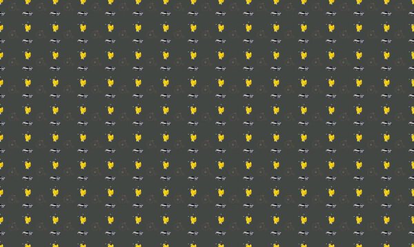 Цветной фон с различными аксессуарами