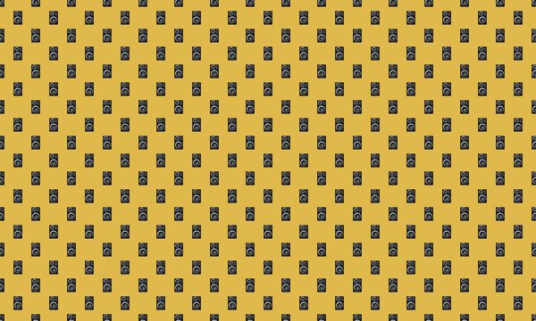 Colored background with different accessories