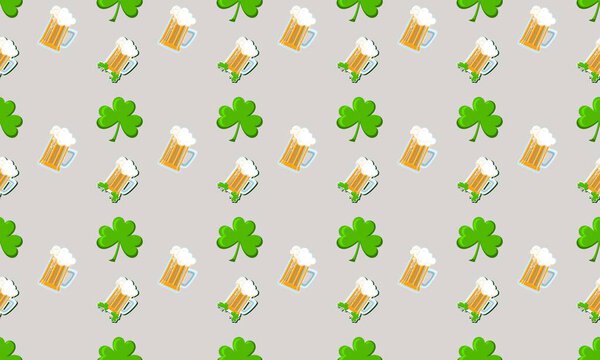 Цветной фон с различными аксессуарами