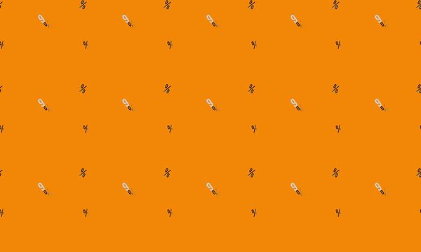 Цветной фон с различными аксессуарами