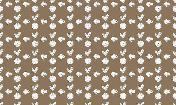 Цветной фон с различными аксессуарами